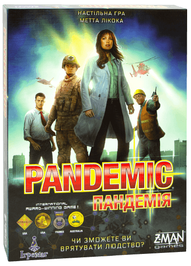 Настільна гра Пандемія (Pandemic) igrom29 фото