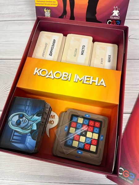 Настільна гра Кодові імена: гра слів (Codenames) feel83501 фото