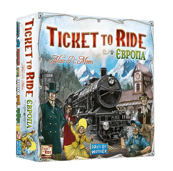 Настільна гра Квиток на потяг: Європа (Ticket to Ride. Europe) LOB2219UA фото